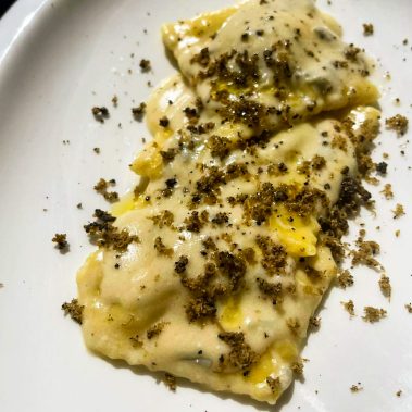 Ravioli Gorgonzola e Tartufo